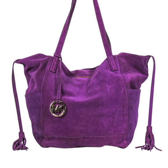 Fuchsia Michael Kors Tote - Picture 5 of 9